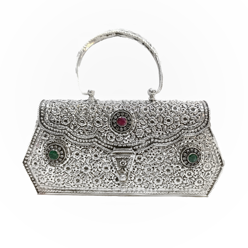 Ladies purse | Silver clutch purse, Silver purses, Purses