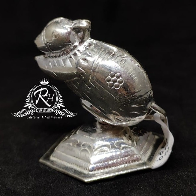 silver mouse for ganesh statue rh-mt964