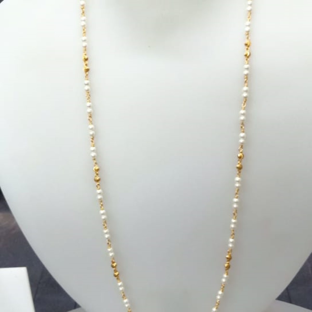 22 KT Gold Classic Special Occasion Antique Mala CJAM67