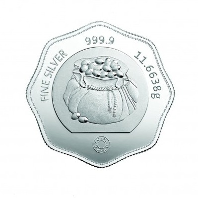 11.66 Gms MMTC Silver Tola Coin