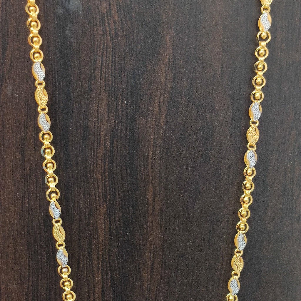 22 carat gold handmade chain