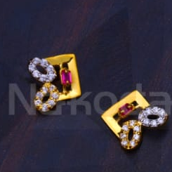 22KT Gold Ladies Fancy Pendant Set FPS542