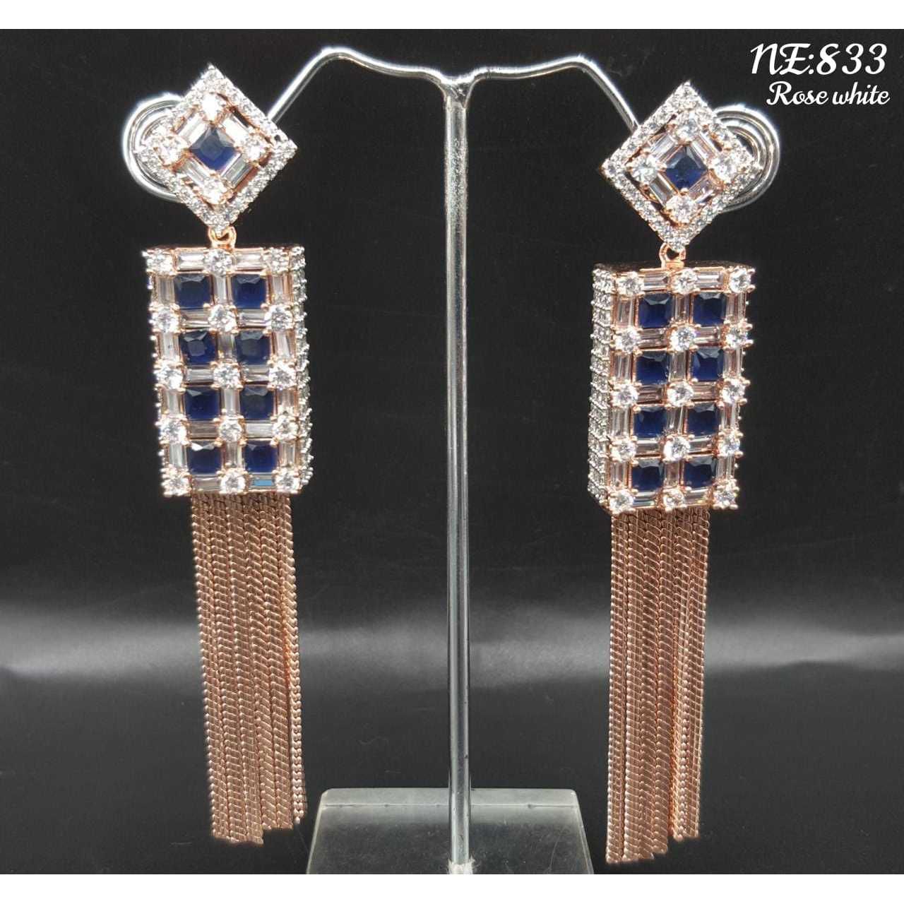Beautiful diamond earrings#1046