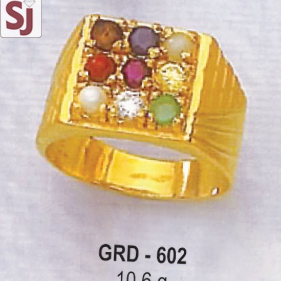 Navagraha Gents Ring Diamond GRD-602