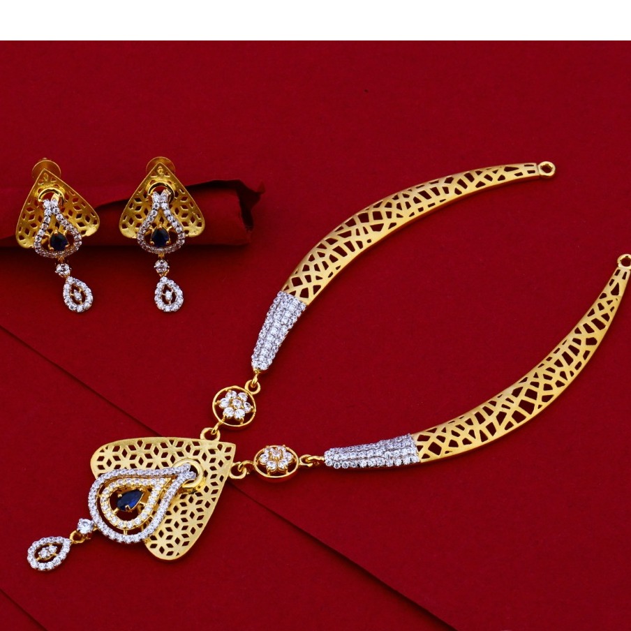 necklace set cz 916