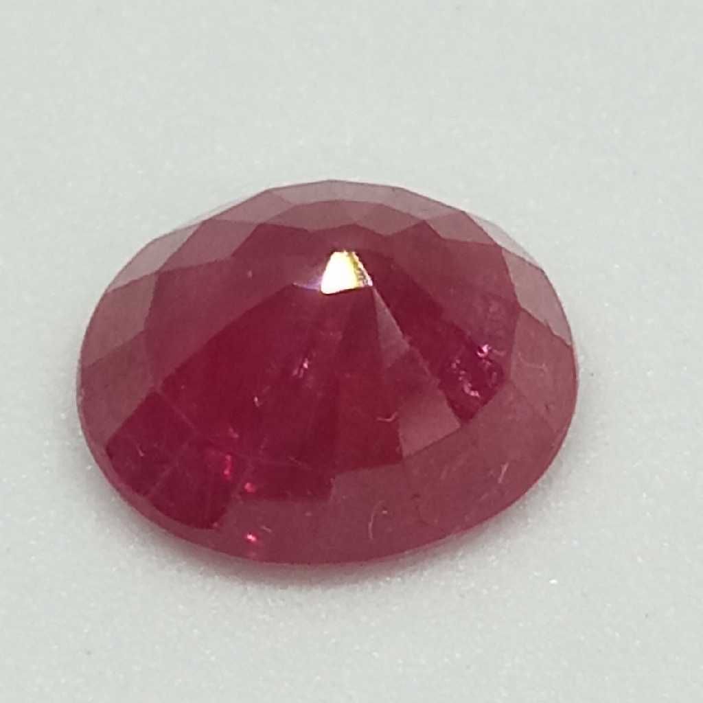 4.07ct oval red ruby-manek