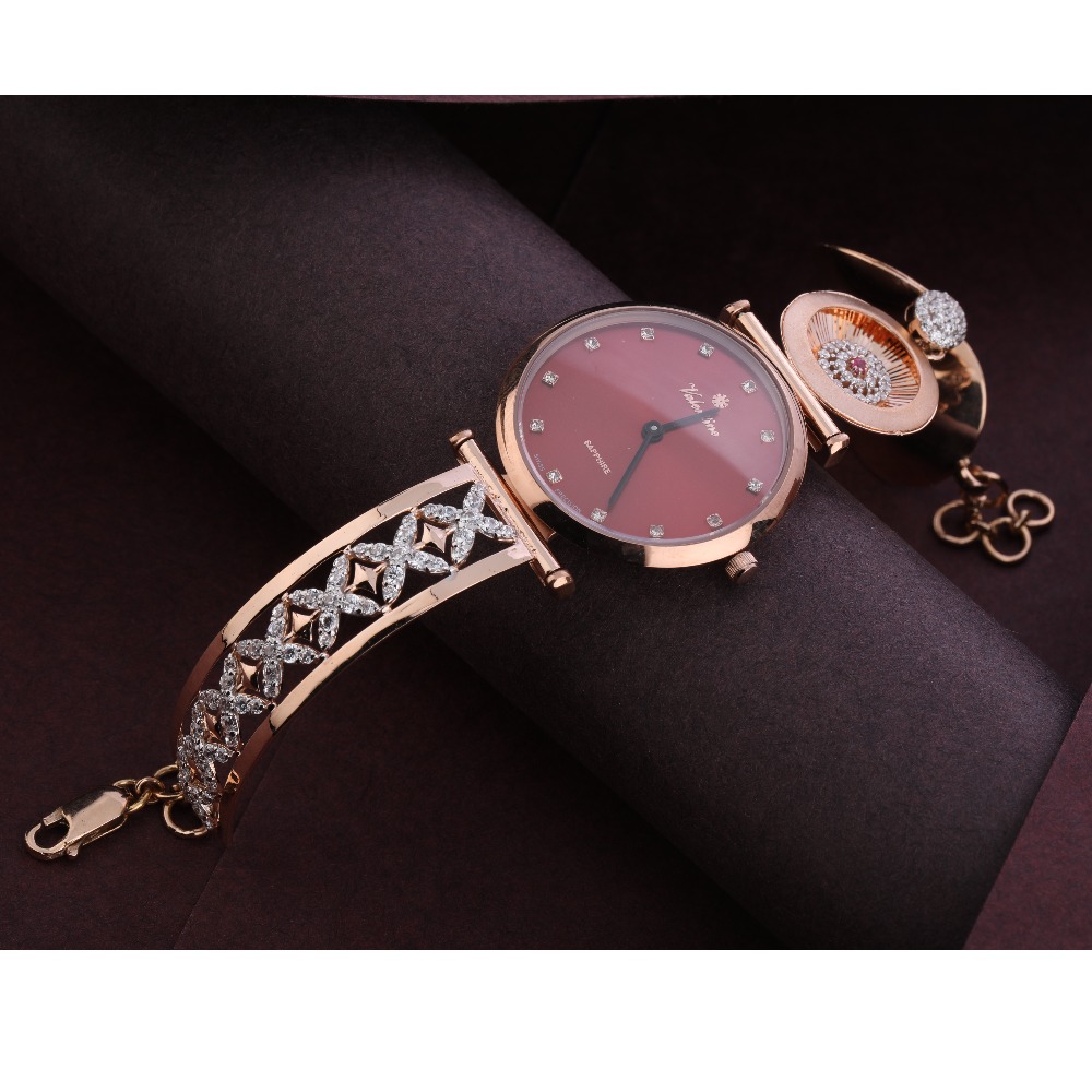 Buy quality 750 Rose Gold Women's Delicate Hallmark Watch RLW287 ...