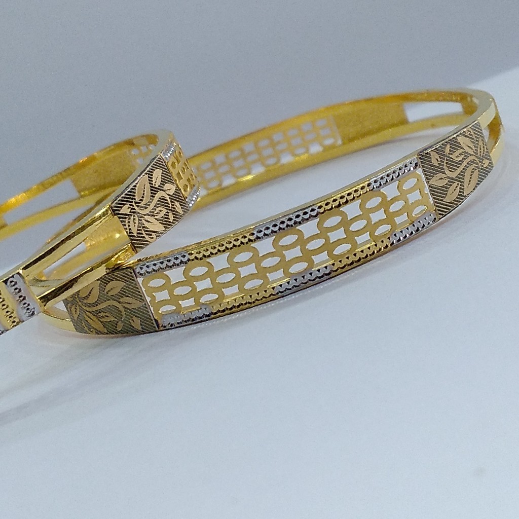 22KT/ 916 Gold fancy festival cooper kadli for ladies