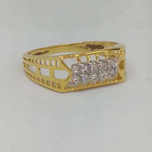 Real diamond branded gents ring