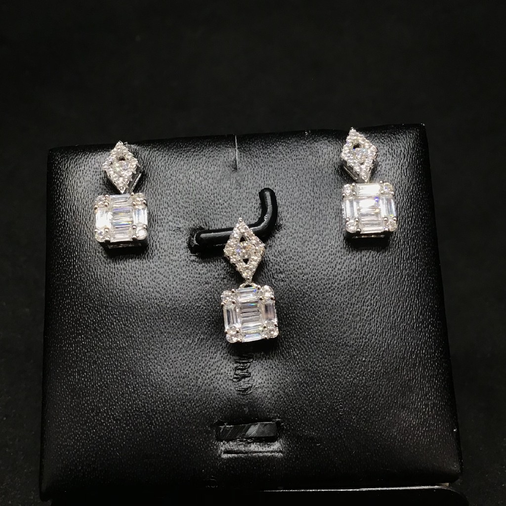 925 fancy pendant set