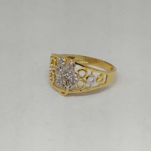 REAL DIAMOND BRANDED FANCY LADIES RING