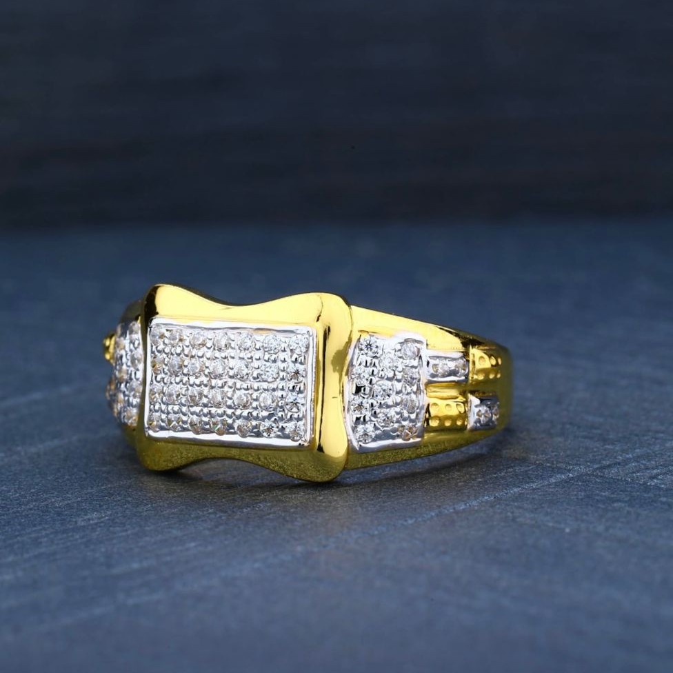 916 Gold Gents Ring