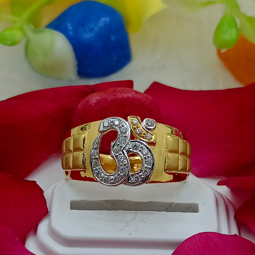 916 gold gents ring