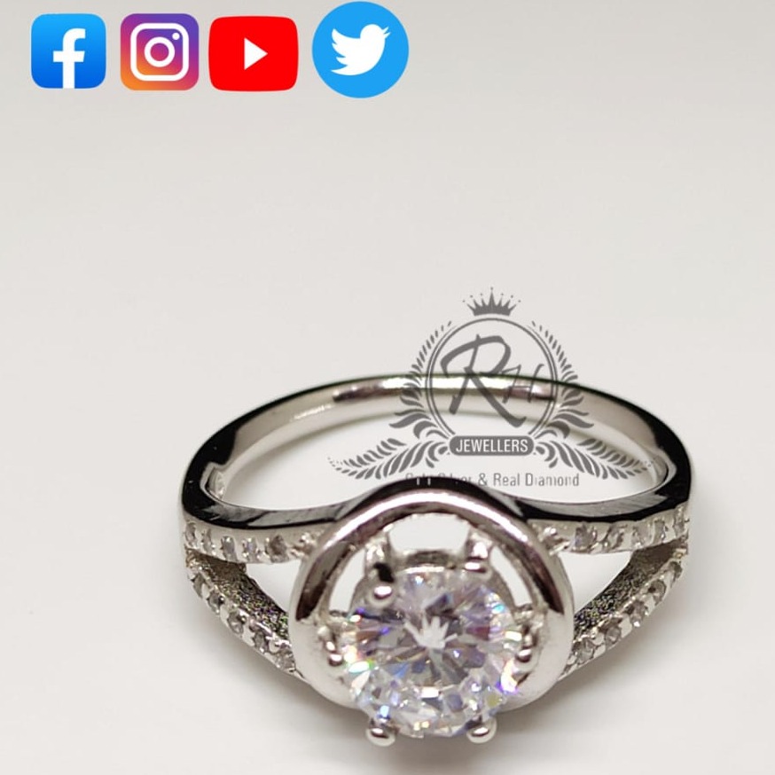 Shop Citric Sparkle Diamond Ring Online | CaratLane US