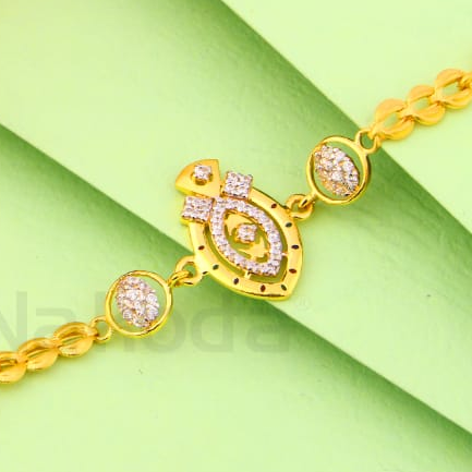 916 Gold Hallmark Ladies Bracelet LB534