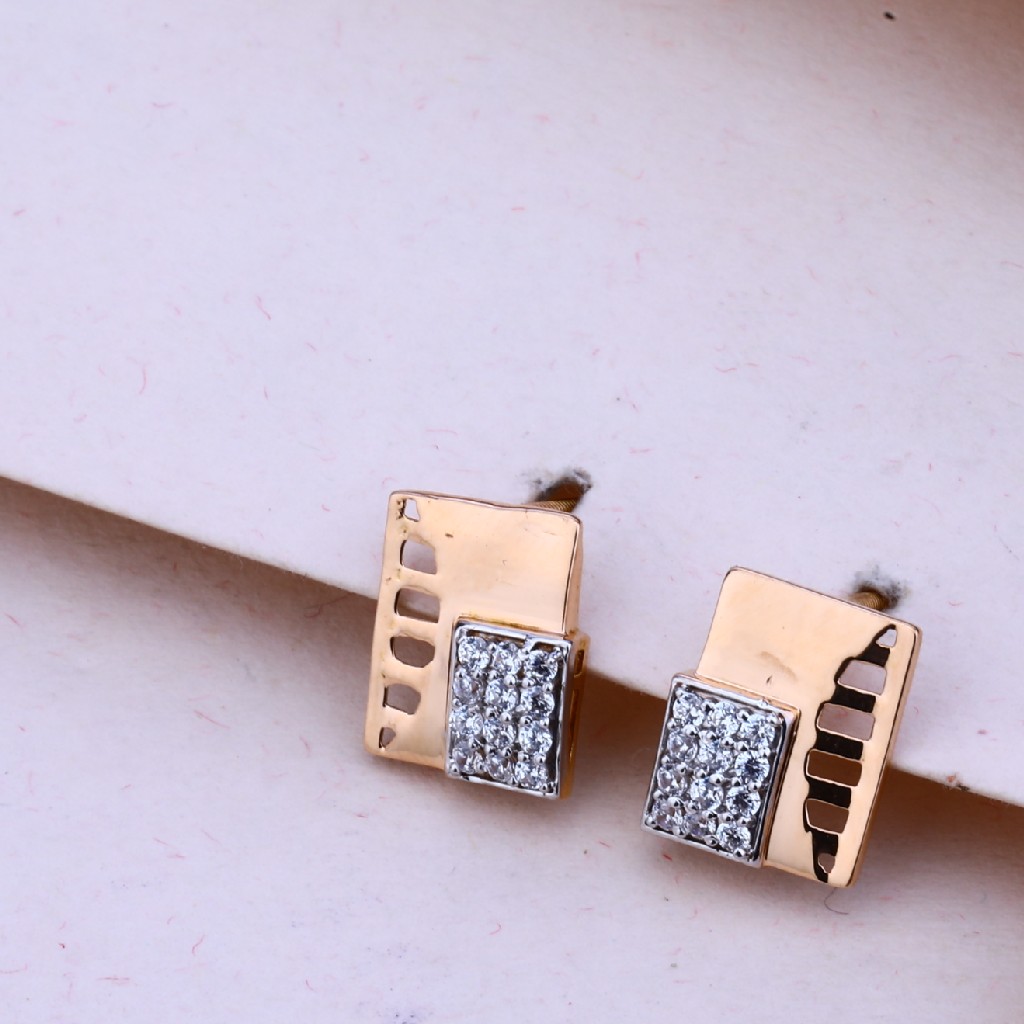 750 Rose Gold Hallmark Fancy  Pendant Set RPS79