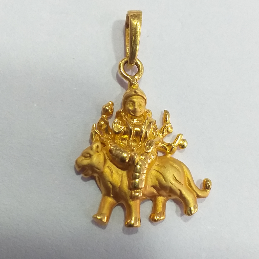 Maa durga pure gold deals locket price