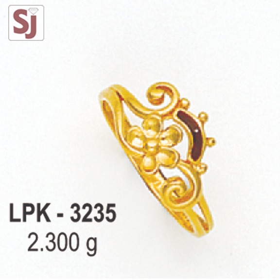 Ladies Ring Plain LPK-3235