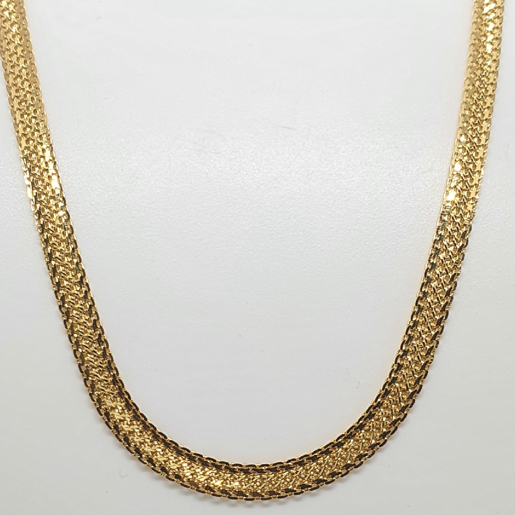 Gold 22.k Talpatti Design Chain