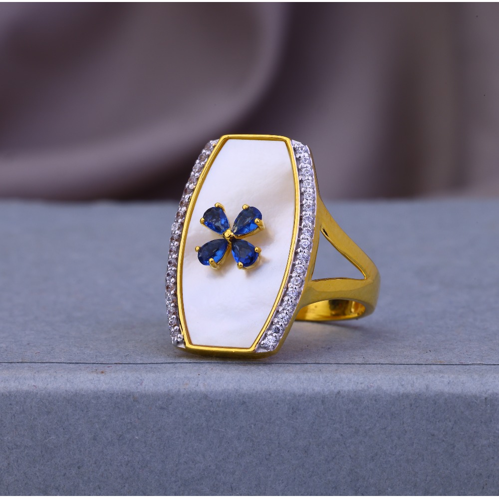 attractive flower design ring for woman's