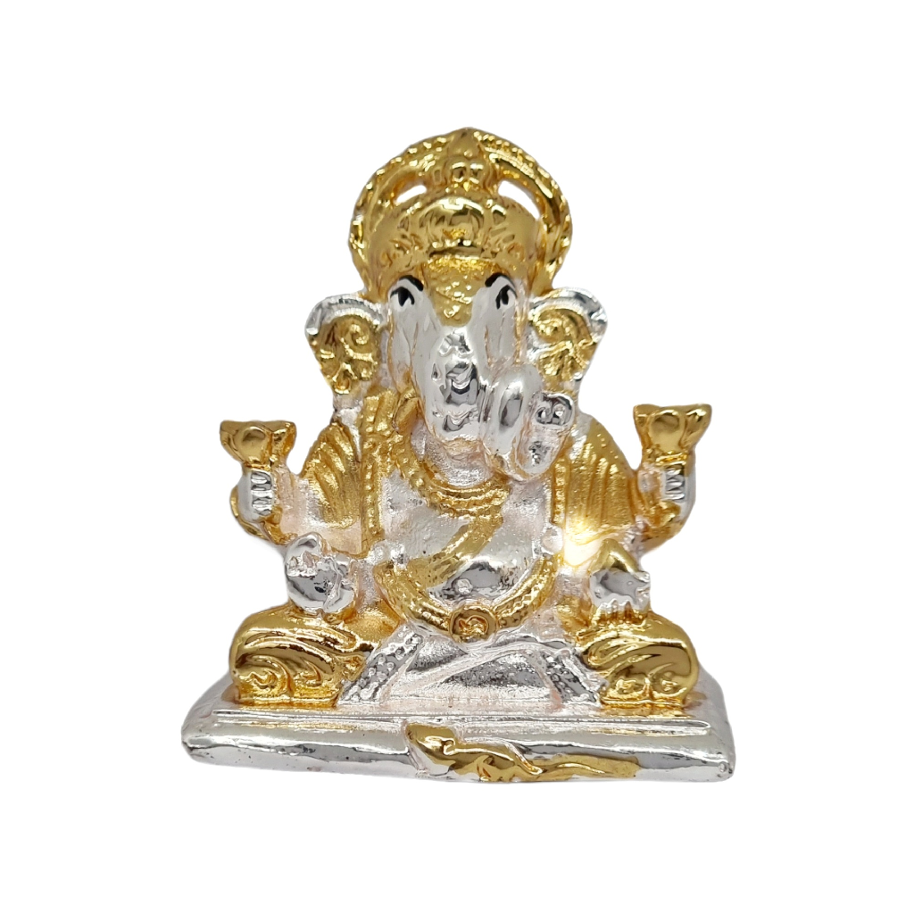 Buy quality Lord ganesha murti in 999 silver mga - gfs0053 in Amreli