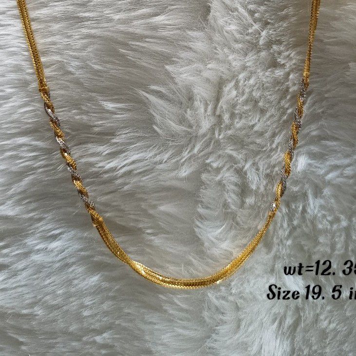 916 Fancy Gold Chain