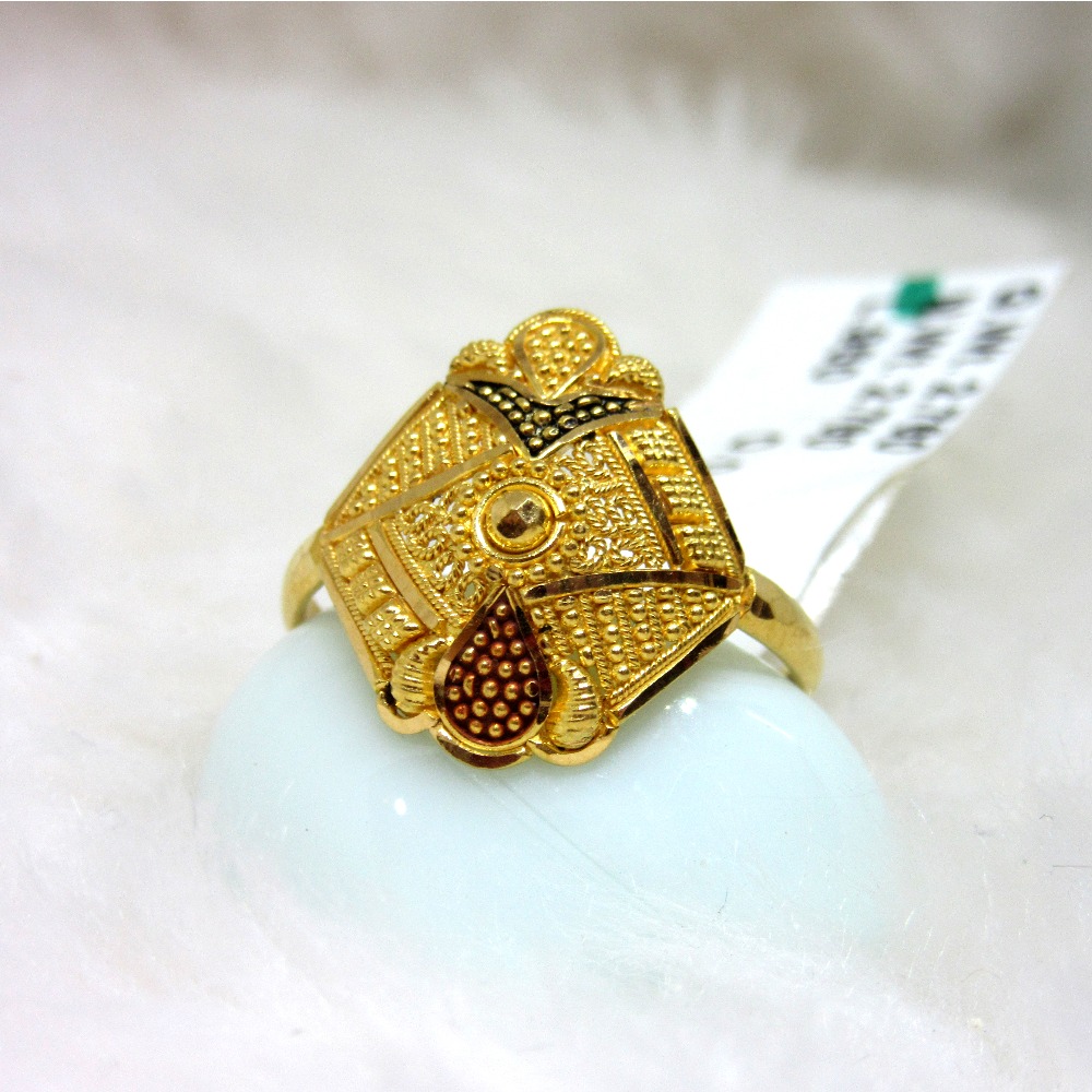 Buy quality Latest Design Gold 22ct Ladies Ring in Ahmedabad