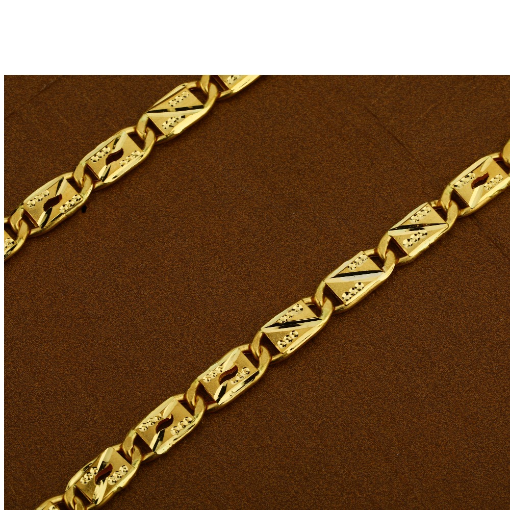 22kt Gold Men's Nawabi Chain MNC19 