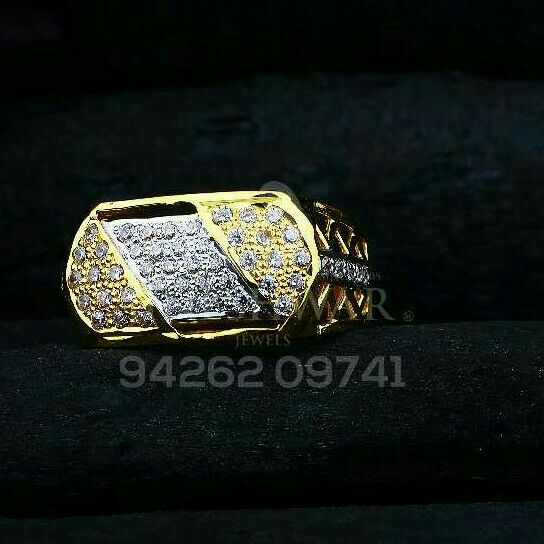 Gents Ring Cz 916