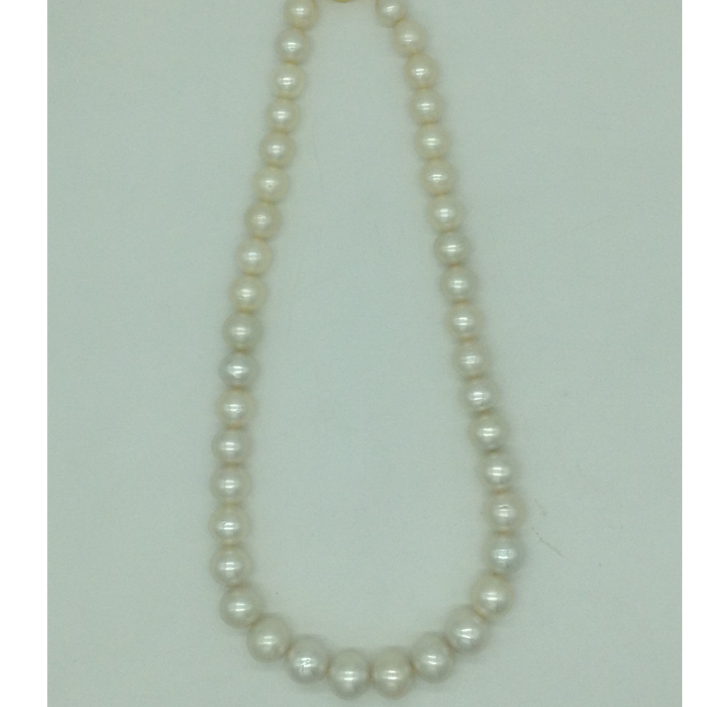 White Round South Sea Pearls Strand JPM0412