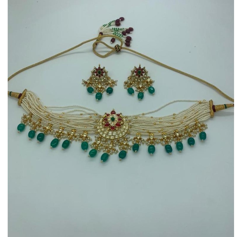 kundan Artificial necklace set 