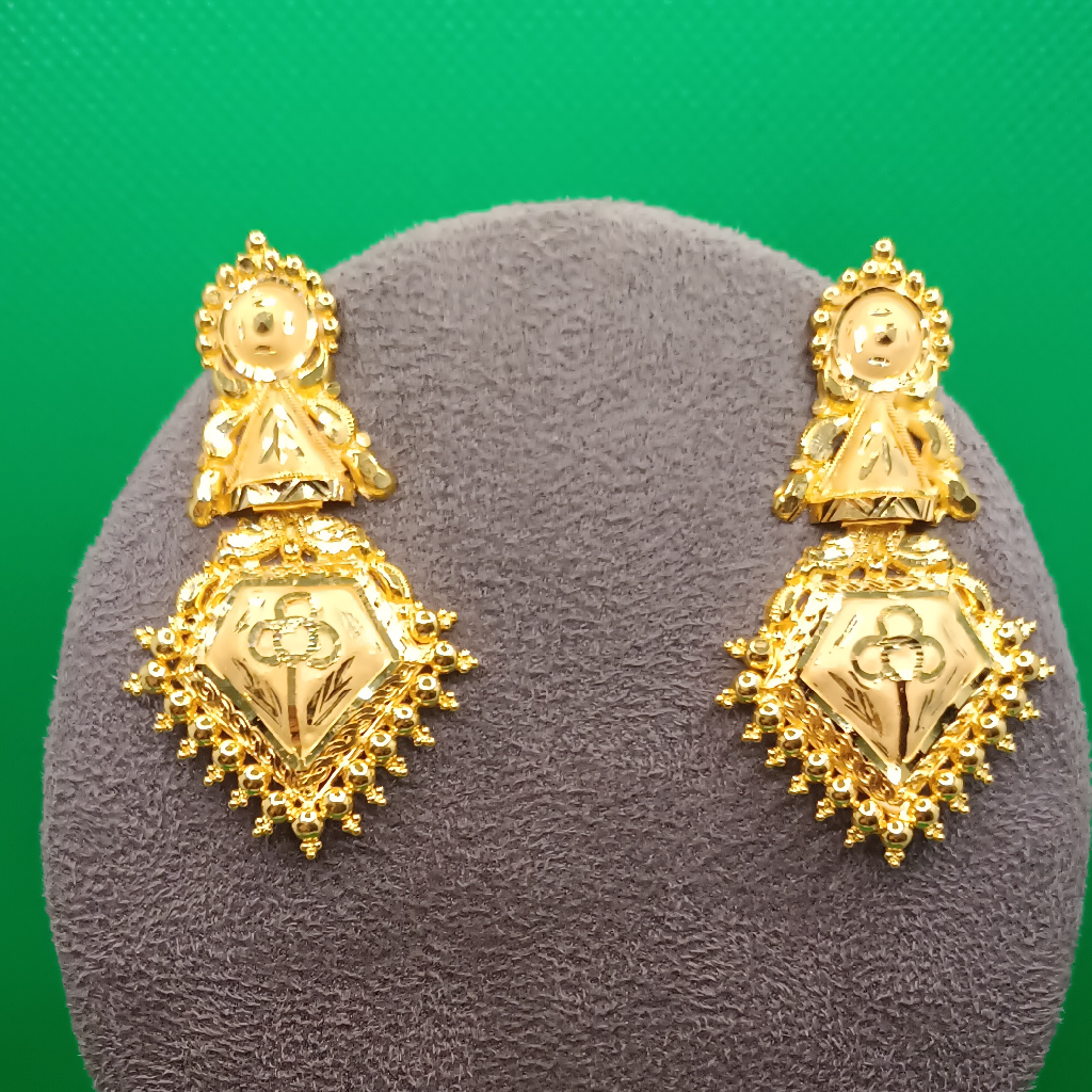 Buy Latest AD Earrings For Ladies And Girls Online  Gehna Shop