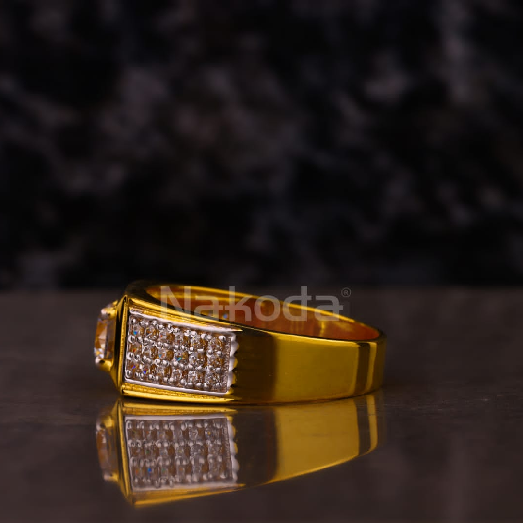 916 Gold Men's Solitaire Ring MSR139