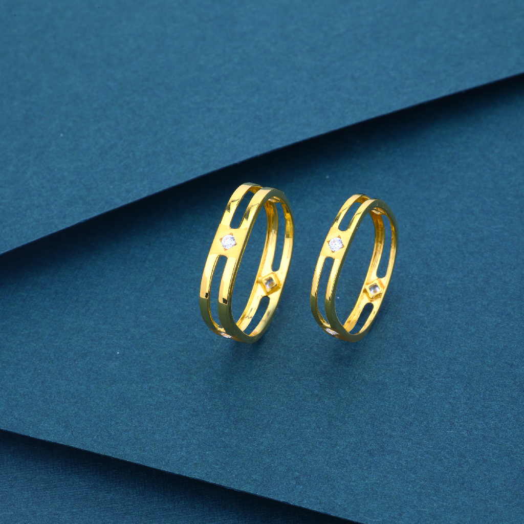 His and Hers: Elevating Romance with Subtle Designs in Gold Couple Rings