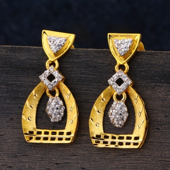 22 carat gold ladies earrings RH-LE726