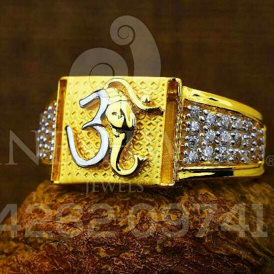 Buy quality 916 gold casting Gents ring in Ahmedabad