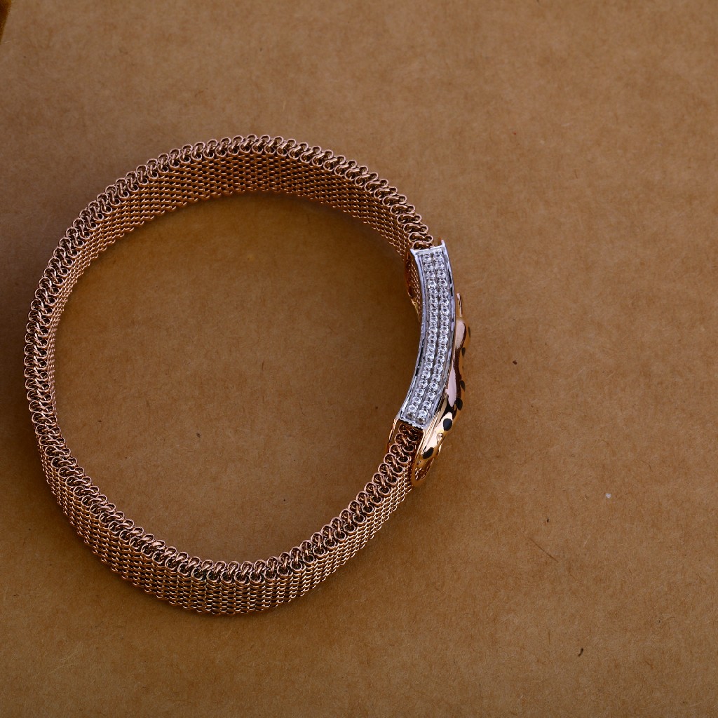 750 Rose Gold Hallmark Bracelet MLB128