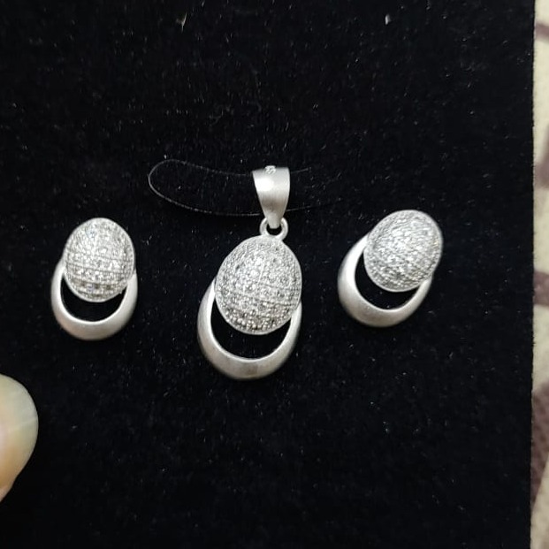 92.5 silver ladies pendants set RH-PS215