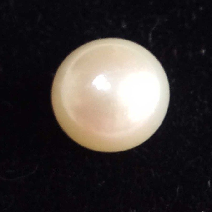 4.44ct round white pearl-moti