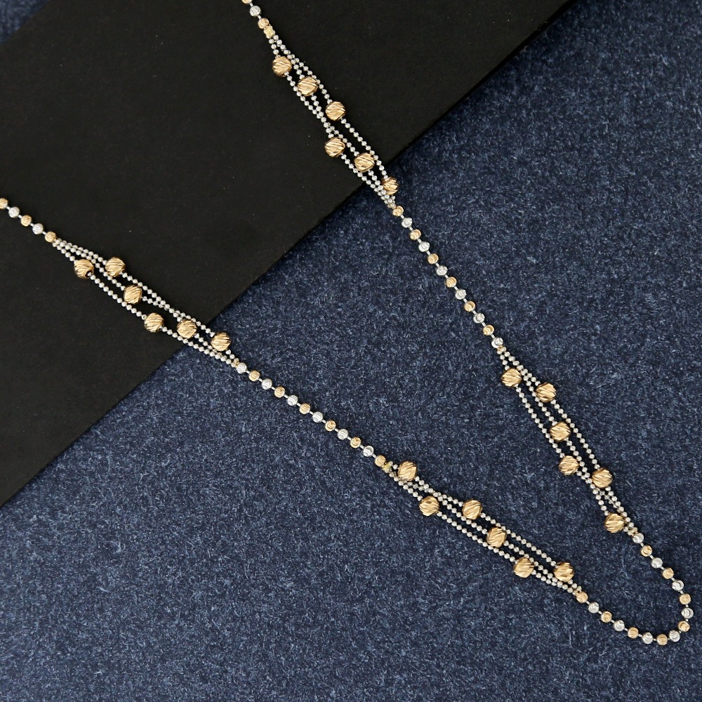 Buy quality Stone Beaded Rose Gold Chain Design For Women in Pune