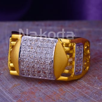 22KT Gold Mens Ring MR917