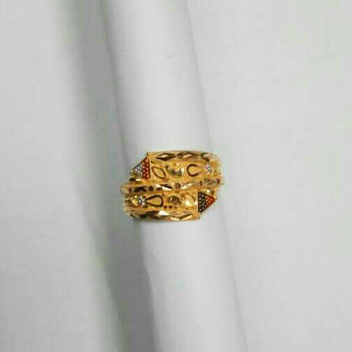 916 Exclusive Gold Ring For Ladies