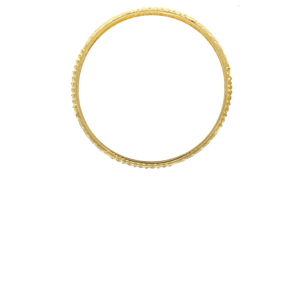 Opulent Gold Bangles For Daily Wear
