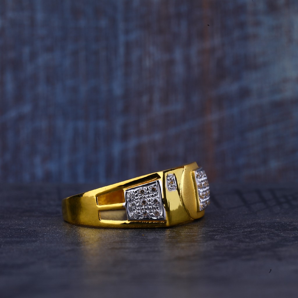 916 Gold Mens Ring-MR368