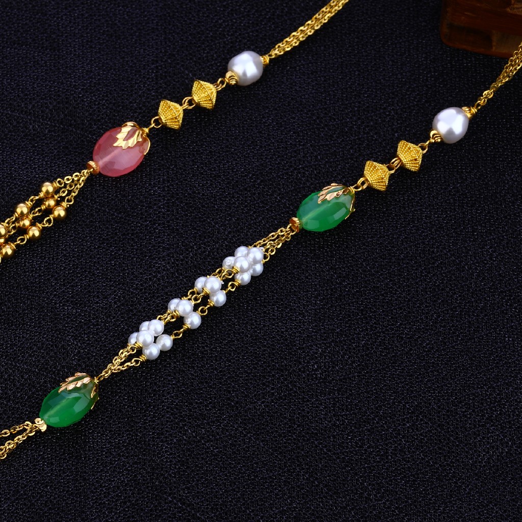 Ladies 916 Fancy Cz Moti Mala-AC94