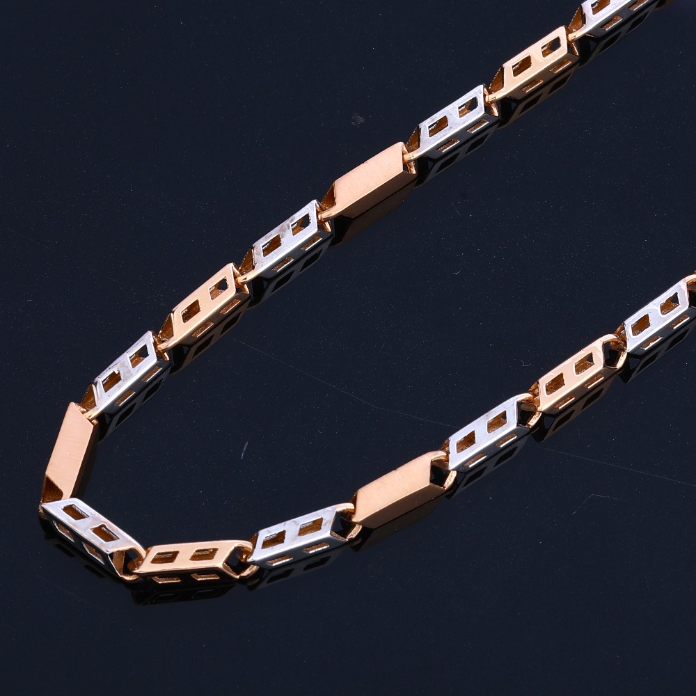 750 Rose Gold Delicate  Men's Chain RMC51