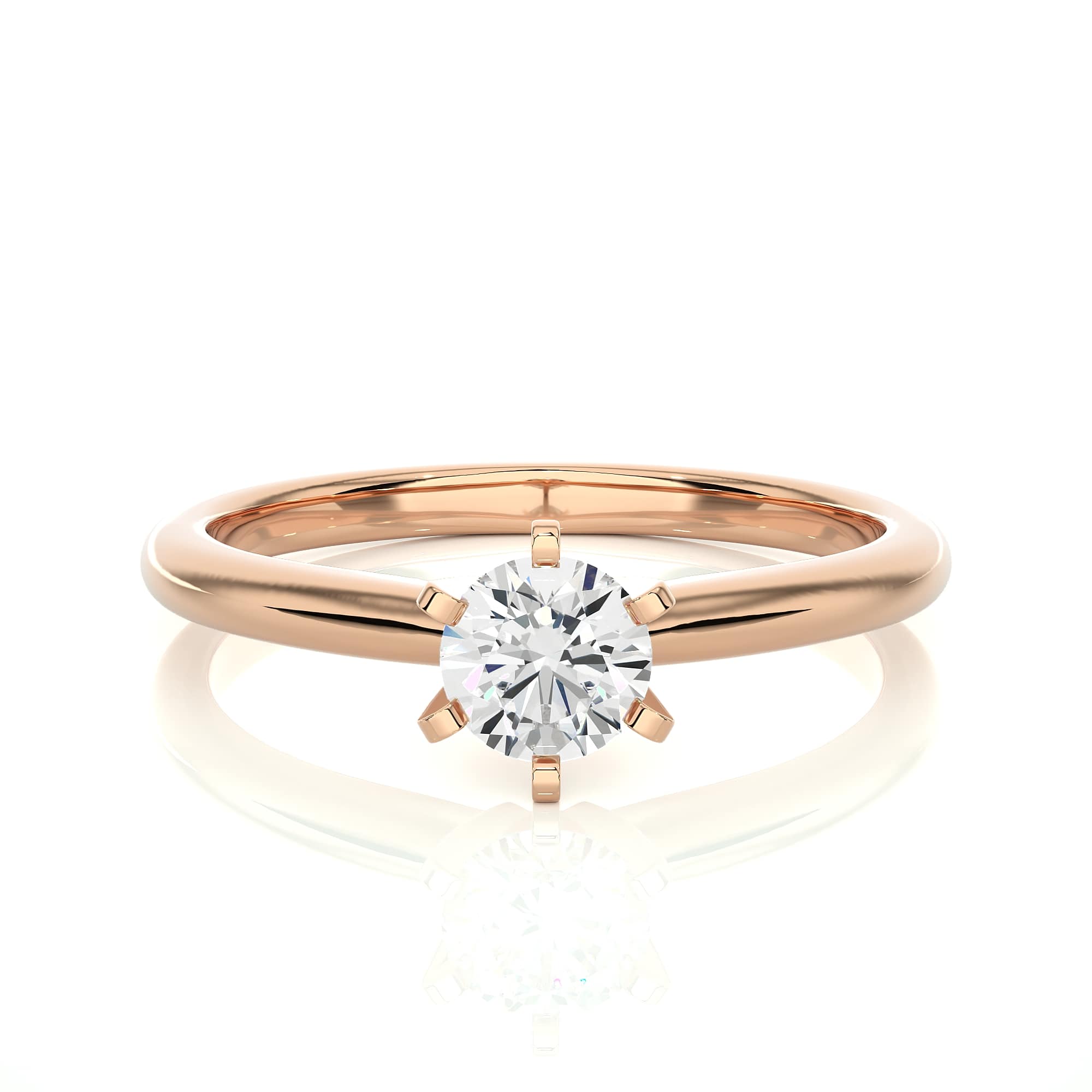 Unique Solitaire Ring RG