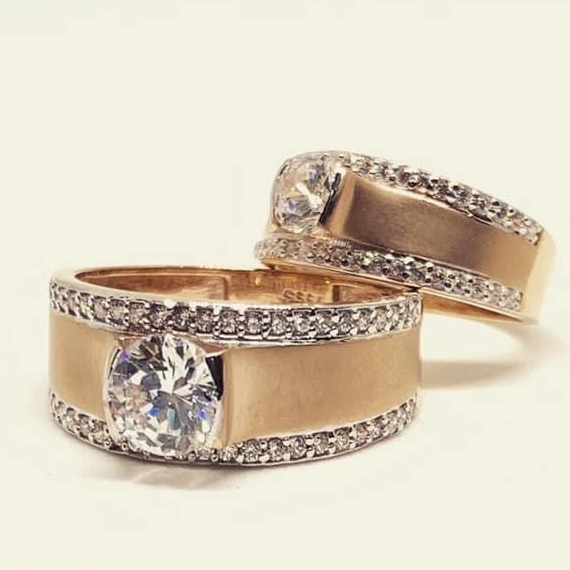 8mm Rose Gold Damascus Steel Ring Mens Wedding Band– Pillar Styles