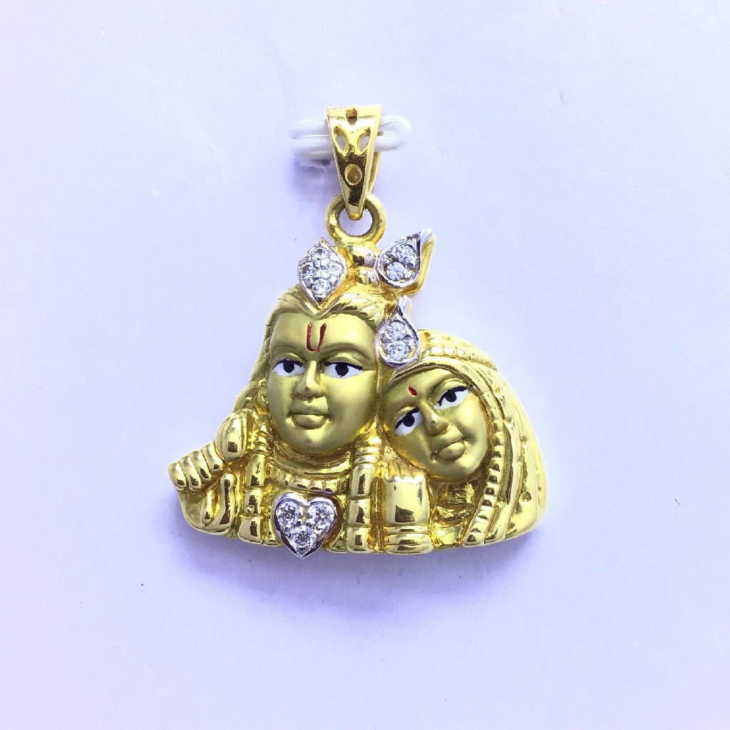 Buy quality SHIV PARVATI FANCY GOLD PENDANT in Ahmedabad