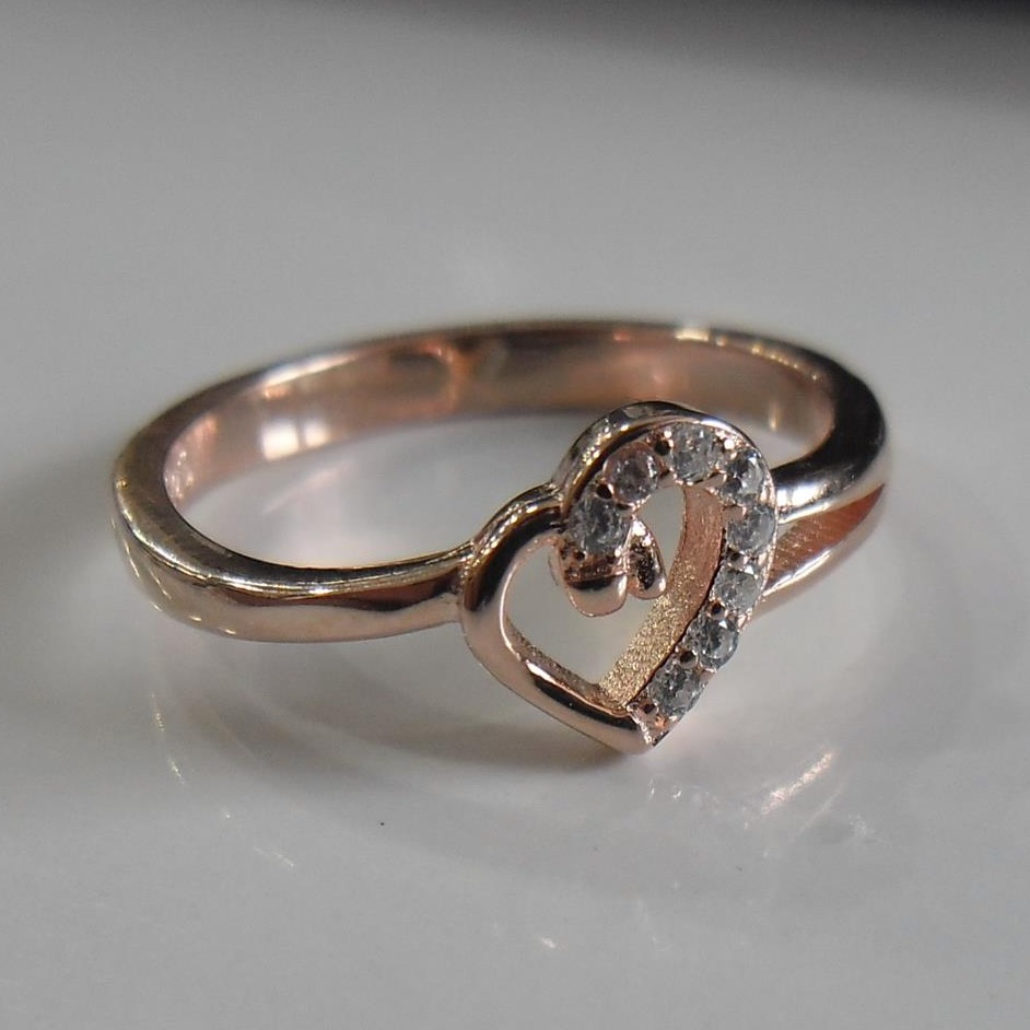 Heart Shaped Ruby Engagement Ring Rose Gold Ring Vintage Milgrain Diamond  Wedding Ring Unique Antique Art Deco Anniversary Wedding Ring - Etsy